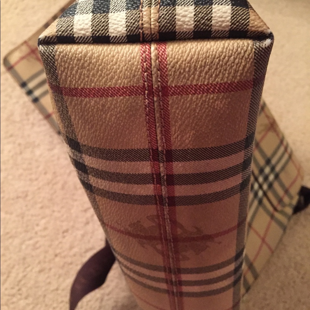  % authentic vintage Burberry laptop bag - Picture 6 of 8
